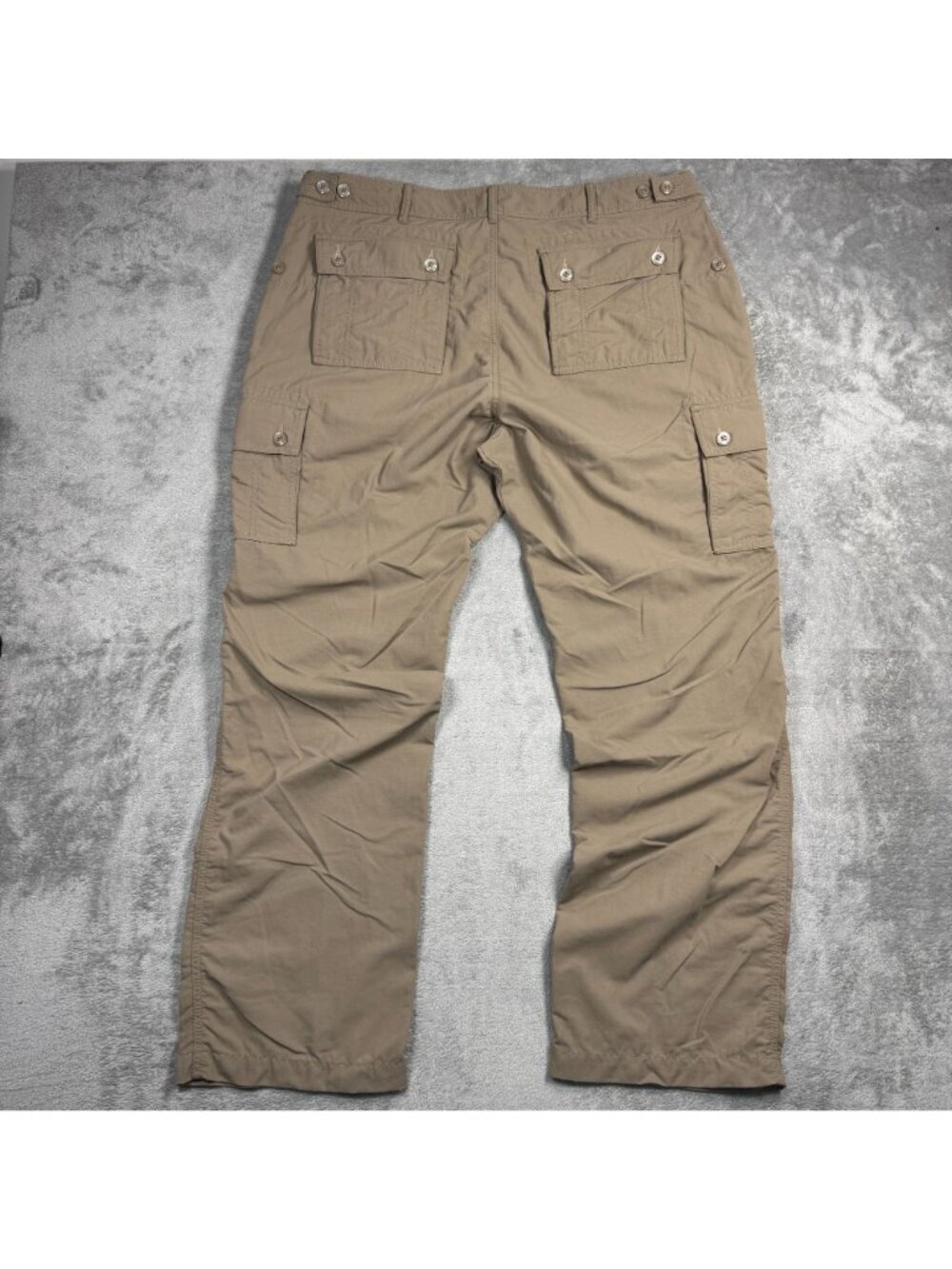 Clothing Arts P Cubed Pick Pocket Proof Mens 38 Khaki Hiking Cargo Travel Pants - Picture 2 of 8